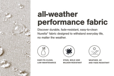 Ashley Bree Zee Brown 8-Piece Outdoor Modular Seating