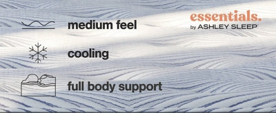 Ashley Peak 2.0 10 Hybrid Light Blue Twin Mattress