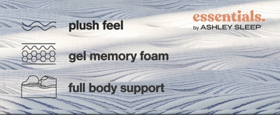 Ashley Peak 2.0 12 Hybrid Light Blue Queen Mattress