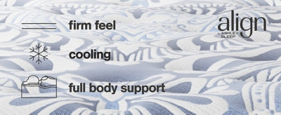 Ashley Firm Luxe 2.0 Blue Queen Mattress