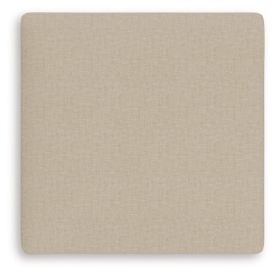 Benchcraft LadyMae Twill Oversized Accent Ottoman