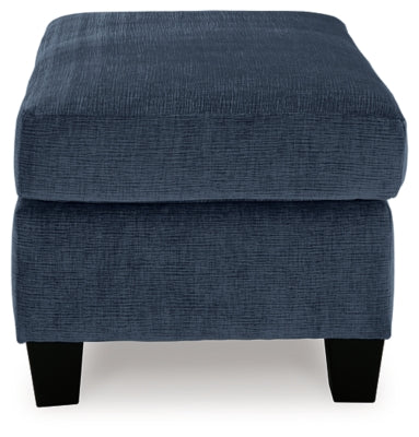 Benchcraft Amity Bay Ink Ottoman