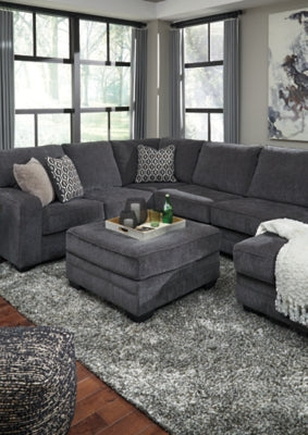 Benchcraft Tracling Slate Oversized Ottoman