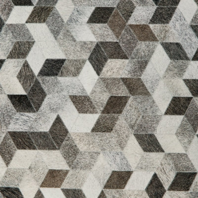 Ashley Albermarle Gray Brown Pouf