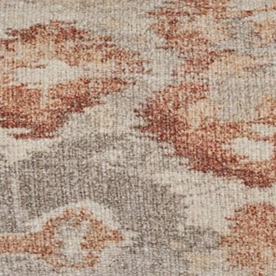 Ashley Aprover Rust Gray White Pillow (Set of 4)