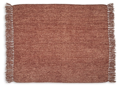 Ashley Tamish Rust Throw