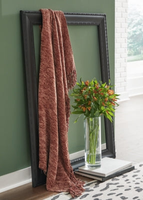 Ashley Tamish Rust Throw
