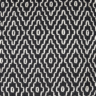 Ashley Jasett Black Ivory Pouf