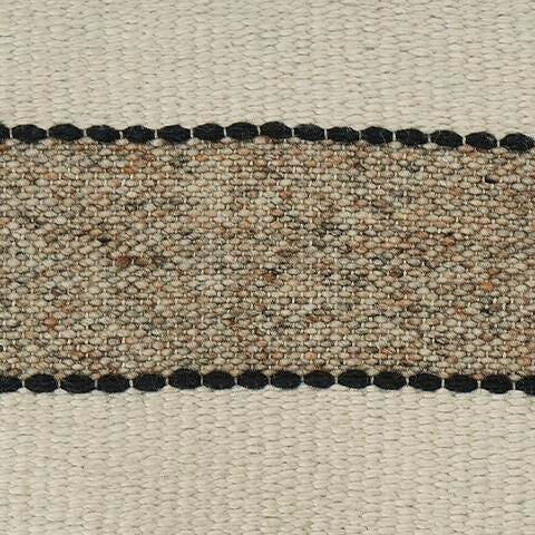 Ashley Rueford Brown Black Natural Pillow