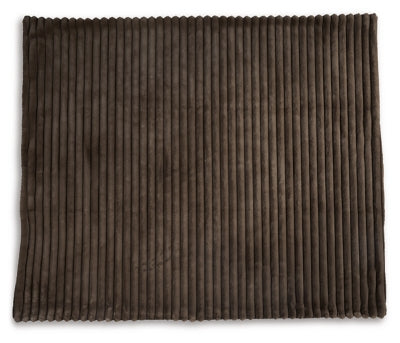 Ashley Alsonwell Brown Throw (Set of 3)