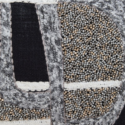 Ashley Gavrileigh Black Gray Ivory Pillow (Set of 4)