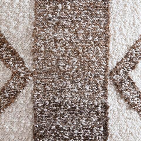 Ashley Brettwood Ivory Brown Pillow (Set of 4)
