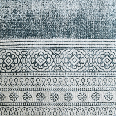 Ashley Harperville Blue White Pillow (Set of 4)