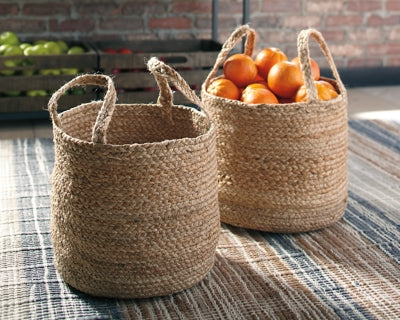 Ashley Brayton Natural Basket (Set of 2)
