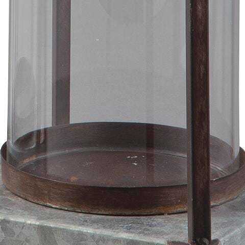 Ashley Diedrick Gray Black Lantern (Set of 2)