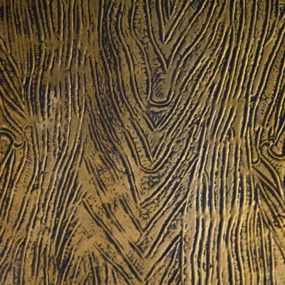 Ashley Keldy Antique Brass Finish Box (Set of 3)