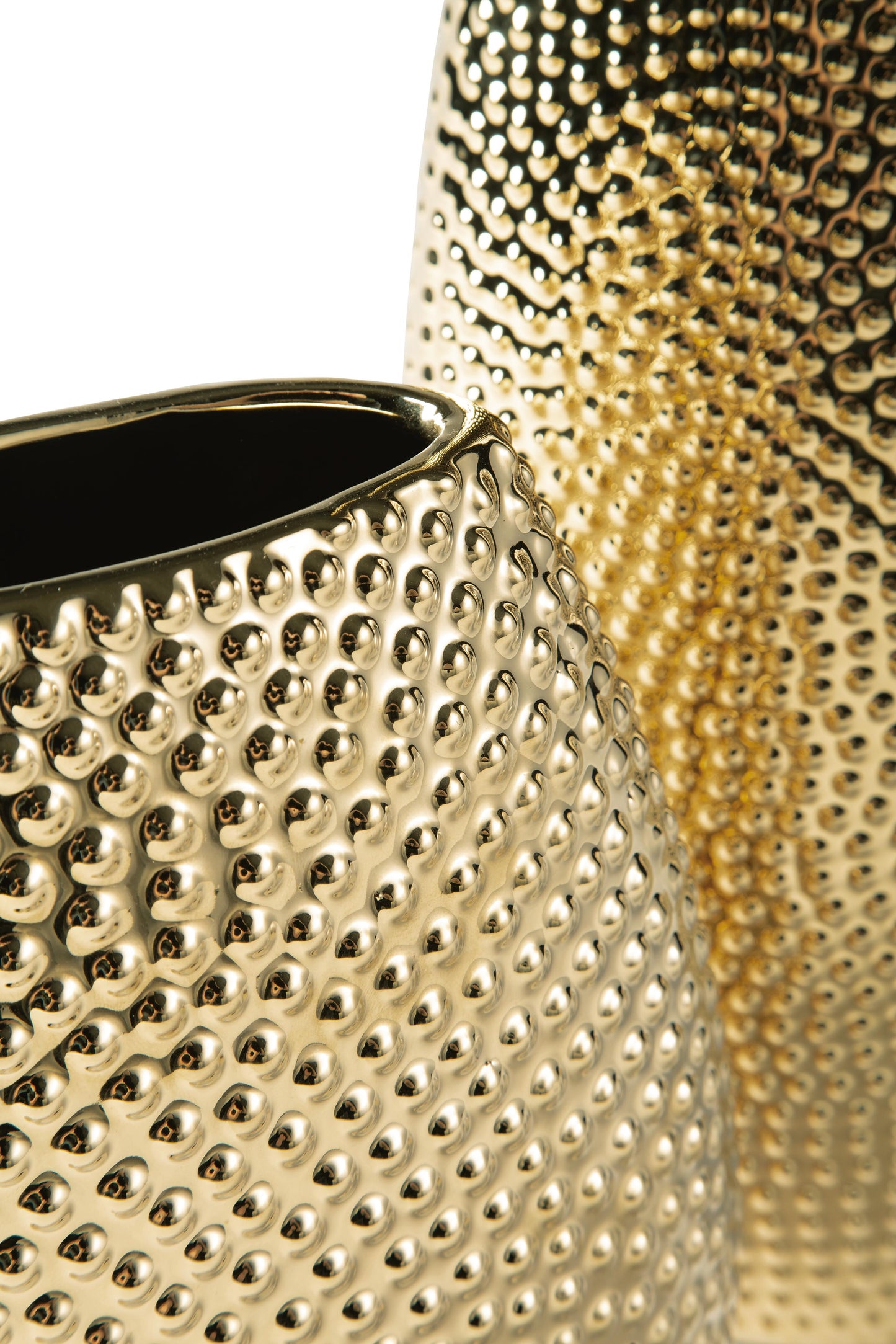 Ashley Efim Gold Finish Vase