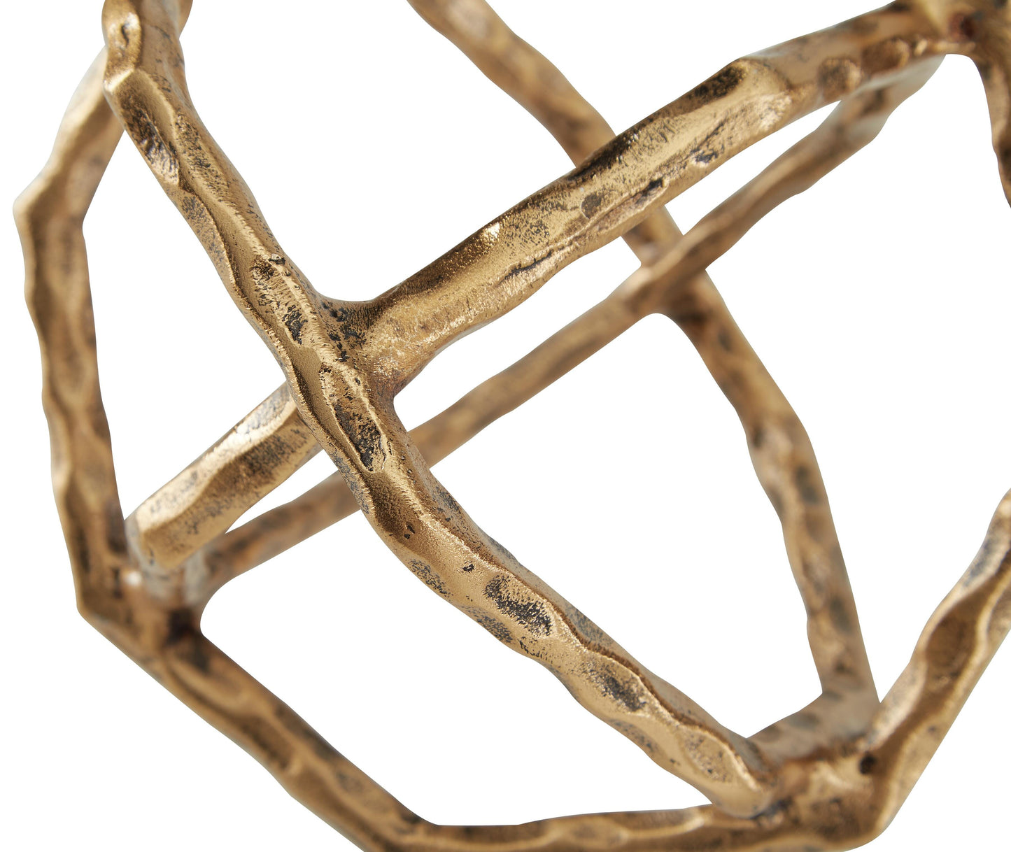 Ashley Laddington Antique Brass Finish Sculpture
