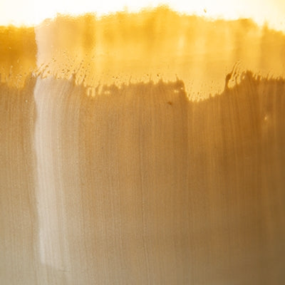 Ashley Wynburg White Amber Vase