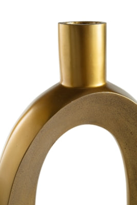 Ashley Lawtonville Antique Gold Finish Vase