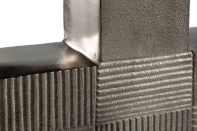 Ashley Wrengrove Antique Nickel Finish Vase