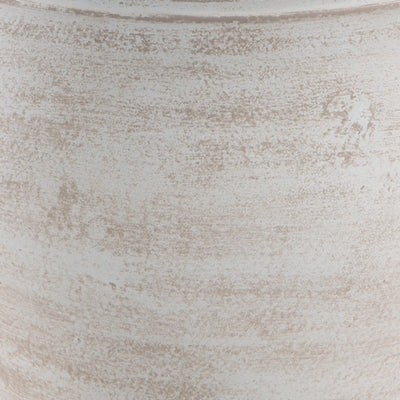 Ashley Meadie Distressed White Vase