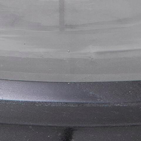 Ashley Saskia Clear Black Candle Holder