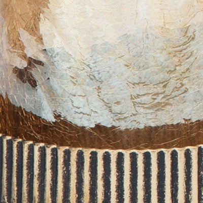 Ashley Evereton Antique Gold Finish Candle Holder