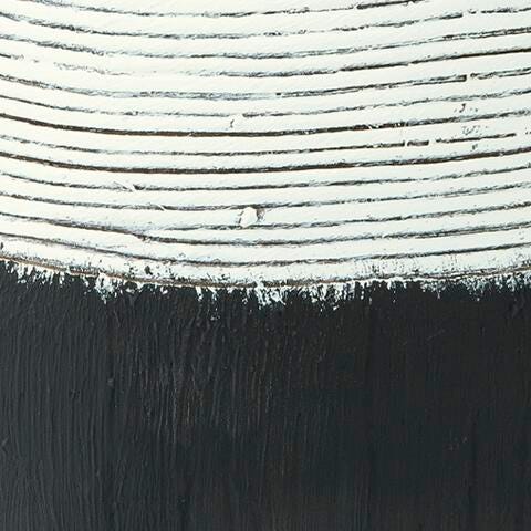 Ashley Girtha Antique White Black Vase