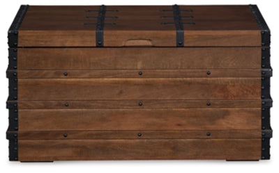 Ashley Kettleby Brown Storage Trunk