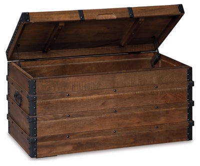 Ashley Kettleby Brown Storage Trunk