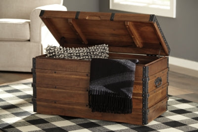 Ashley Kettleby Brown Storage Trunk