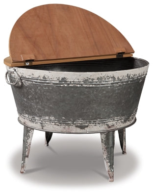 Ashley Shellmond Two-tone Coffee Table With Storage