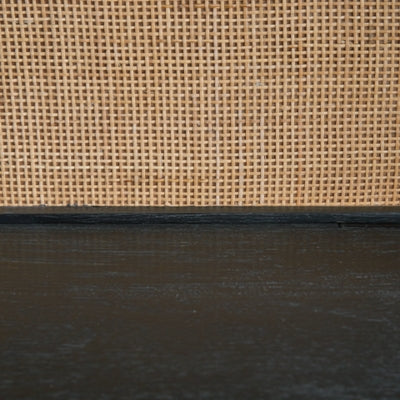 Ashley Abyard Black Natural Bookcase