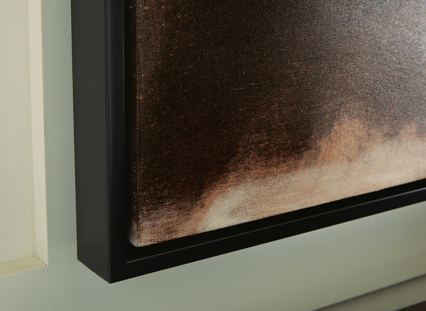 Ashley Drewland Black Brown Orange Wall Art