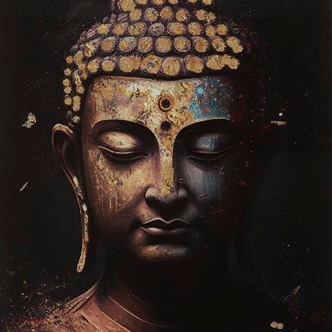 Ashley Caymoore Black Gold Finish Wall Art