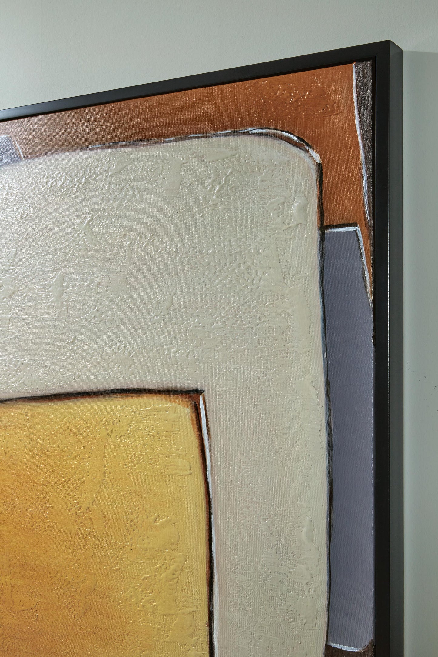 Ashley Actman Cream Brown Gray Wall Art