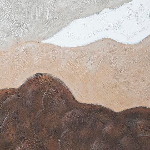 Ashley Fanthorne Tan Brown White Wall Art