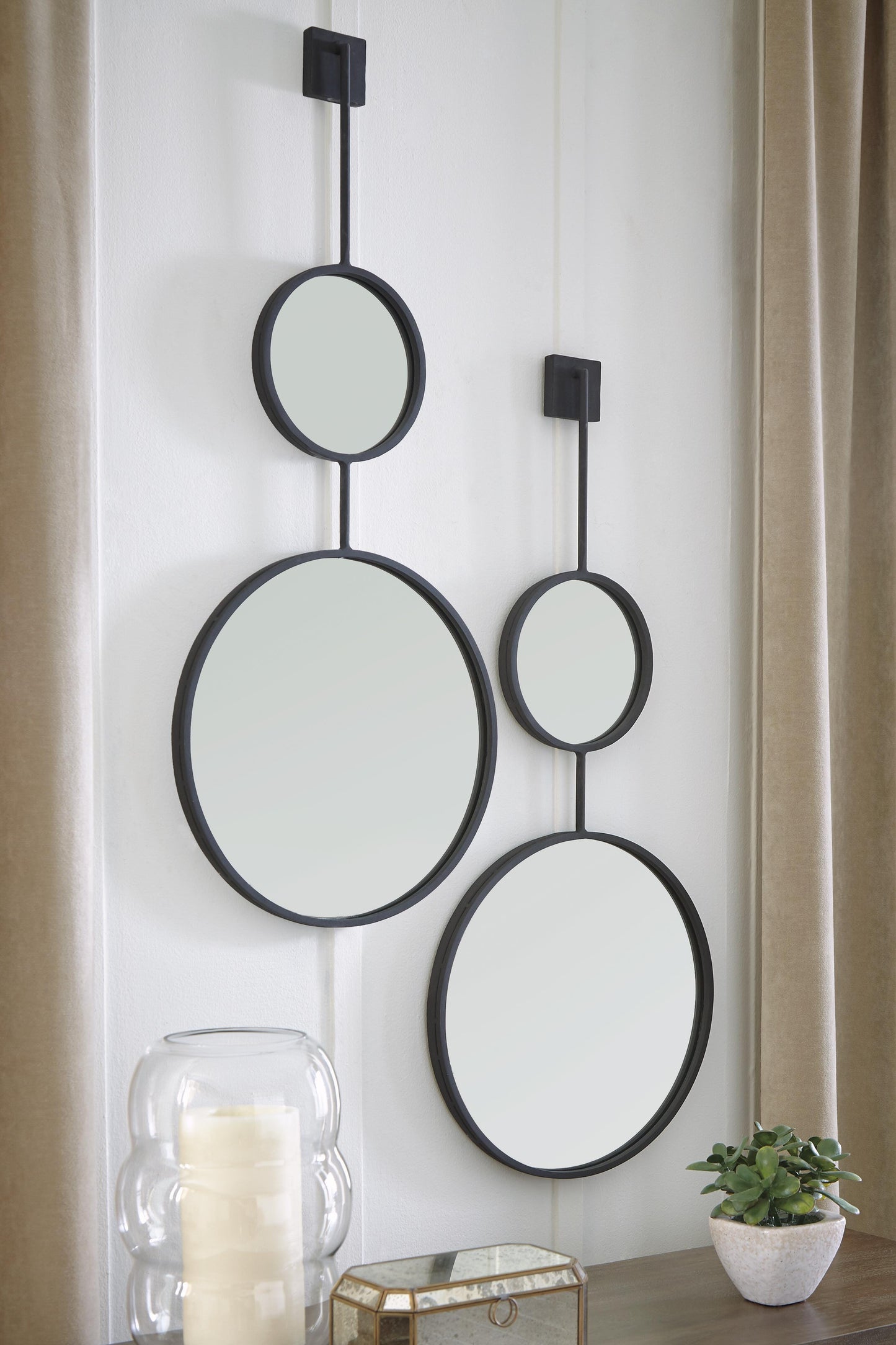 Ashley Brewer Black Accent Mirror
