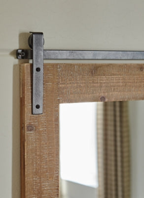 Ashley Lanie Antique Brown Accent Mirror