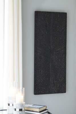 Ashley Lenora Antique Black Wall Decor