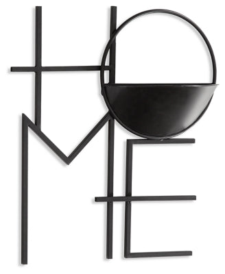 Ashley Dunster Black Wall Planter On Stand