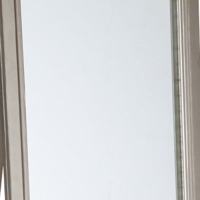 Ashley Evesen Champagne Floor Standing Mirror with Storage