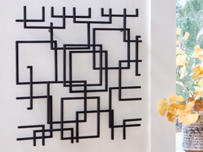 Ashley Aadanton Black Wall Decor