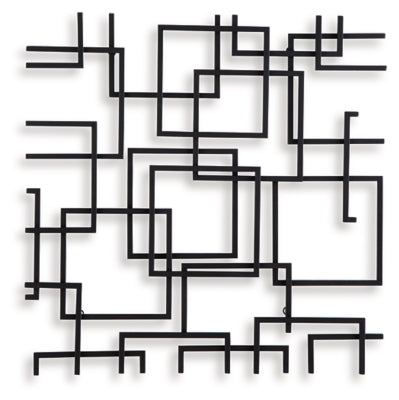 Ashley Aadanton Black Wall Decor