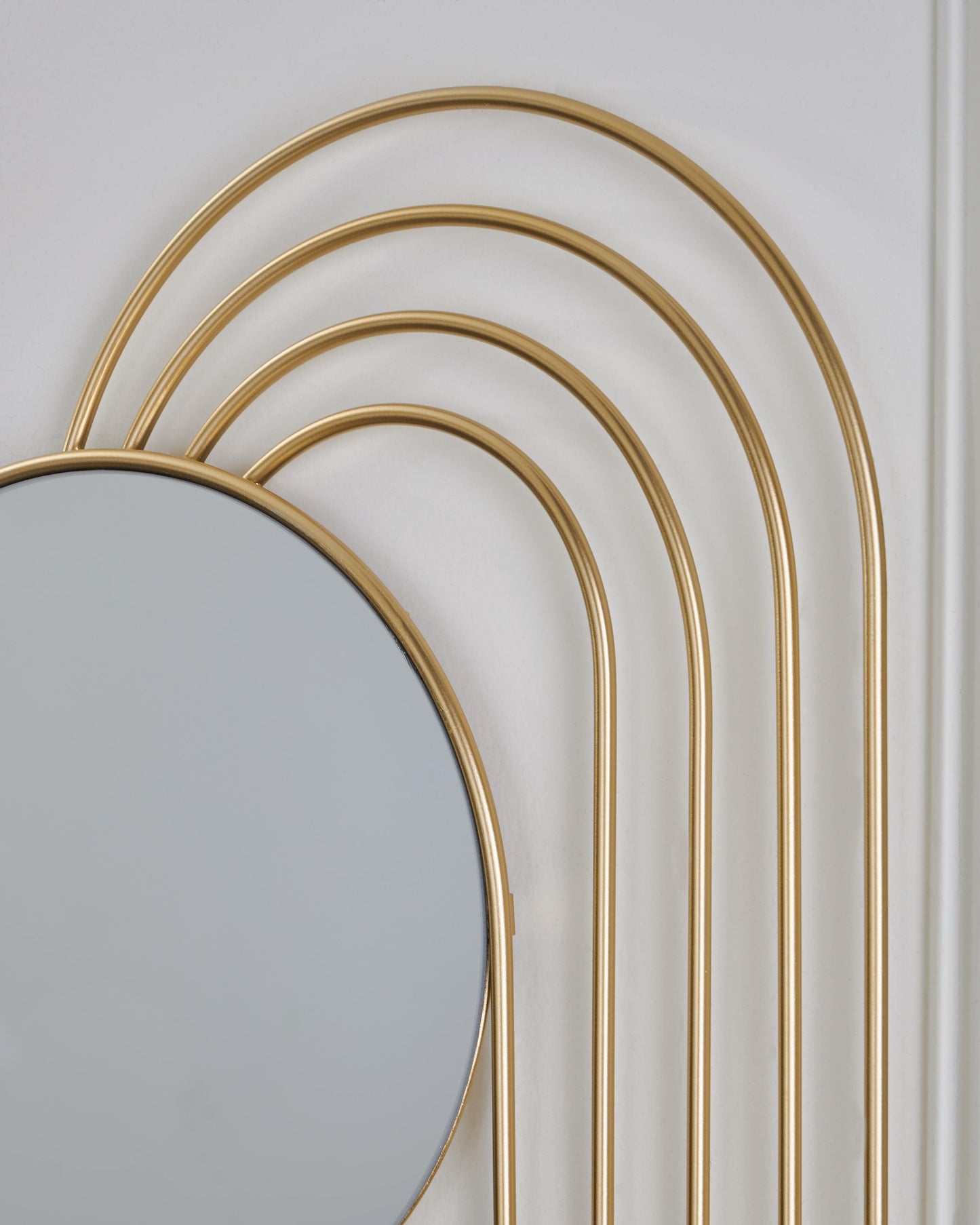 Ashley Warrenley Gold Finish Accent Mirror