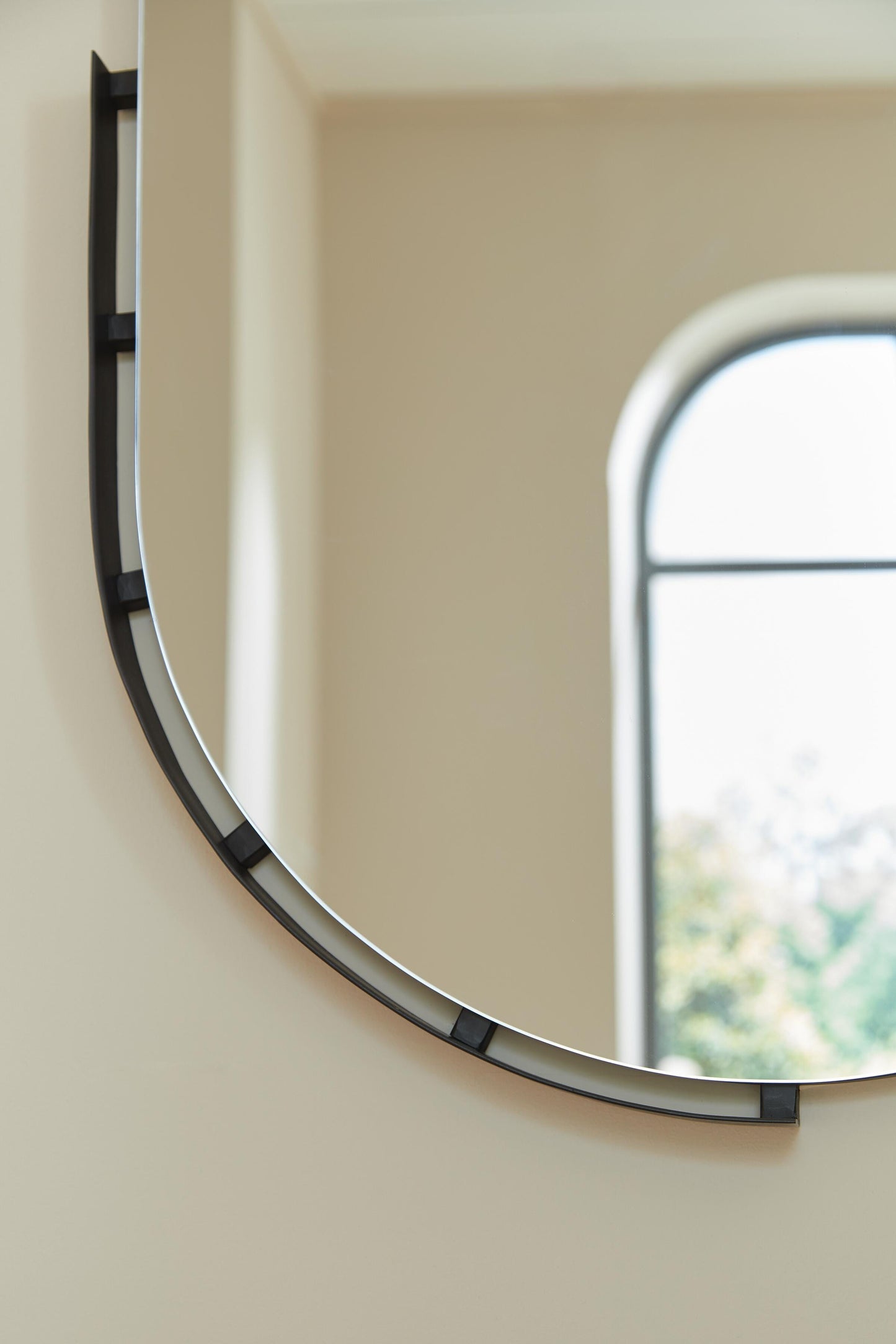 Ashley Valkings Black Accent Mirror