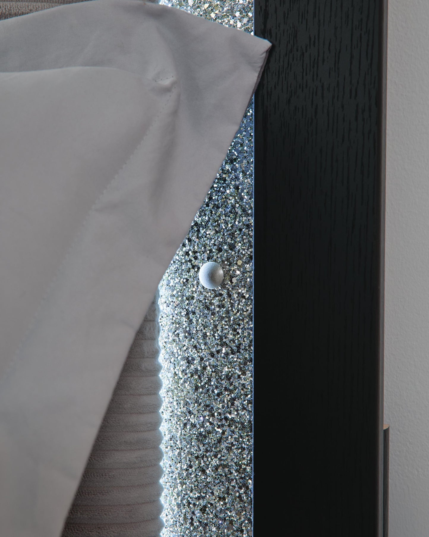 Ashley Raechalla Black Twin Upholstered Panel Bed