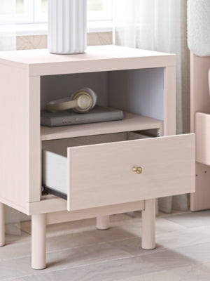 Ashley Wistenpine Blush Nightstand