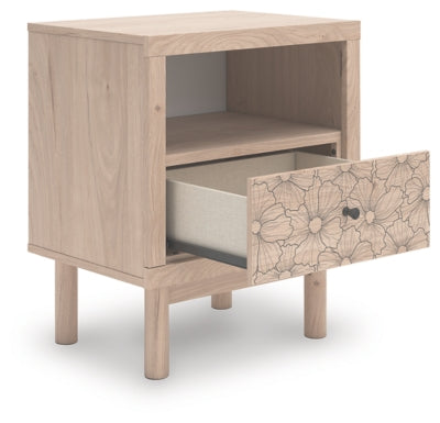 Ashley Shapella Tan Nightstand